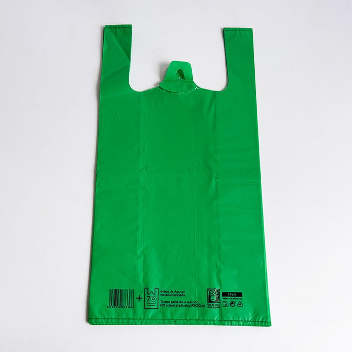 Green T-shirt bag Green T-shirt bag